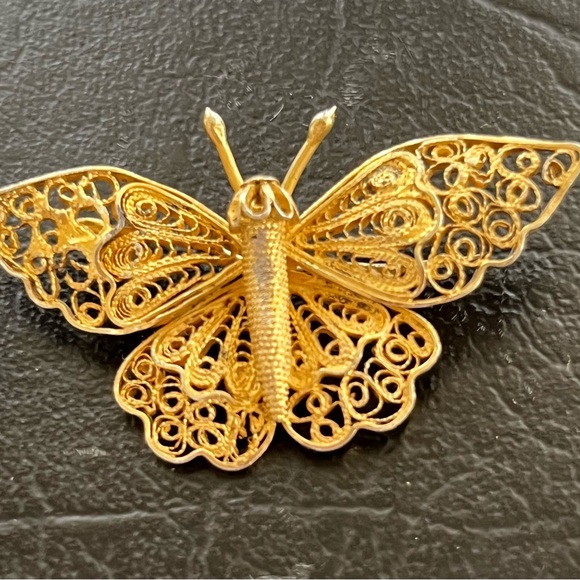 Sterling silver brooches - Picture 4 of 4